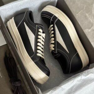 Rick Owens Vans Leather Vintage Sneakers Mainline